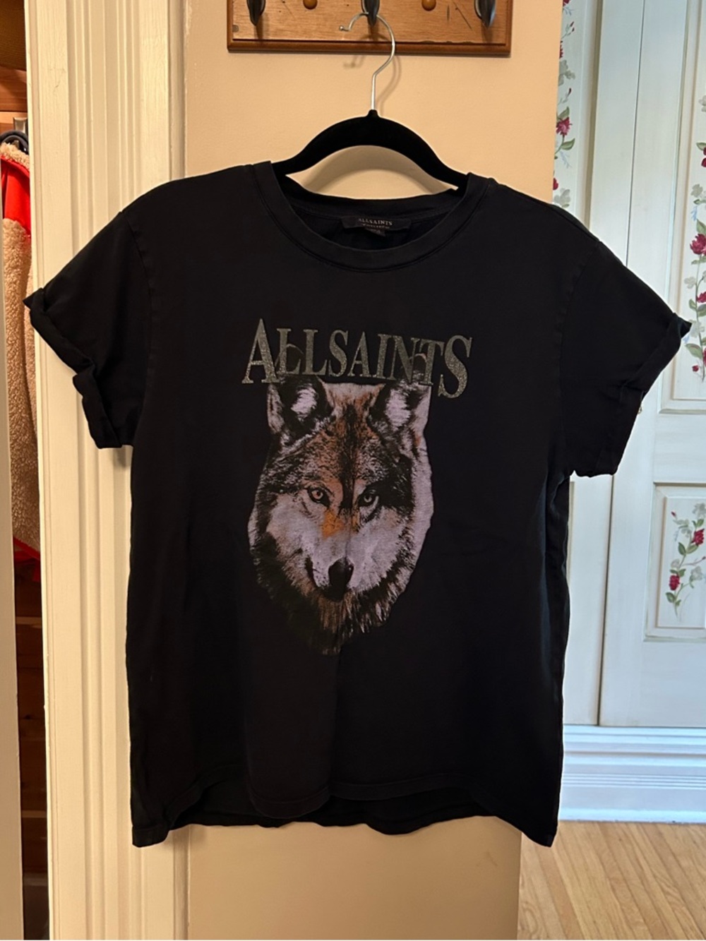 Allsaints wolf graphic tee